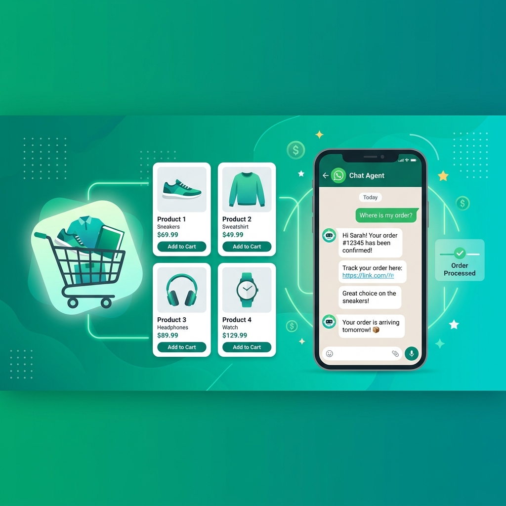 How E-Commerce Stores Use AI WhatsApp Agents to Boost Sales