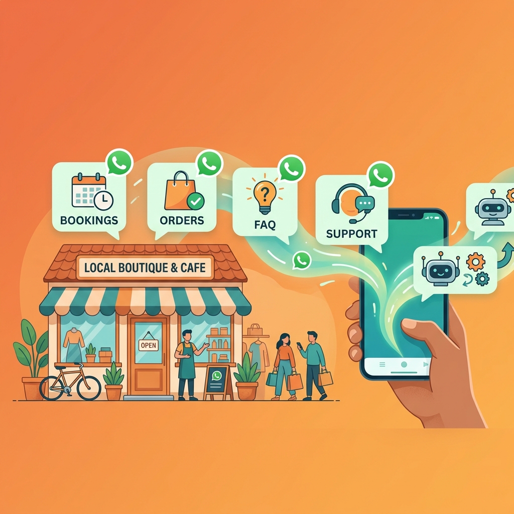 10 Ways Small Businesses Use WhatsApp AI to Save Hours Every Week
